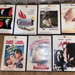 seven DVD from the Warner Archive Collection. Box 9